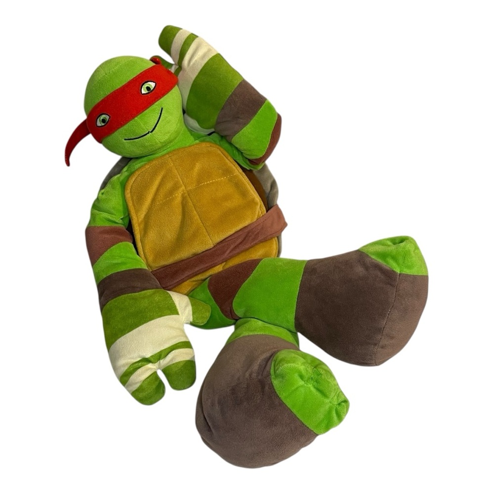 TMNT Raphael 24" Plush Teenage Mutant Ninja Turtle 2014 Nickelodeon Jay Franco